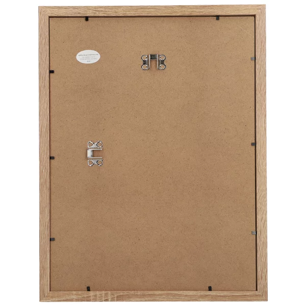Holz Bilderrahmen Fiorito (MDF) mit Passepartout 10x15 cm (7x10 cm) | Eiche hell | Normalglas (2 mm)