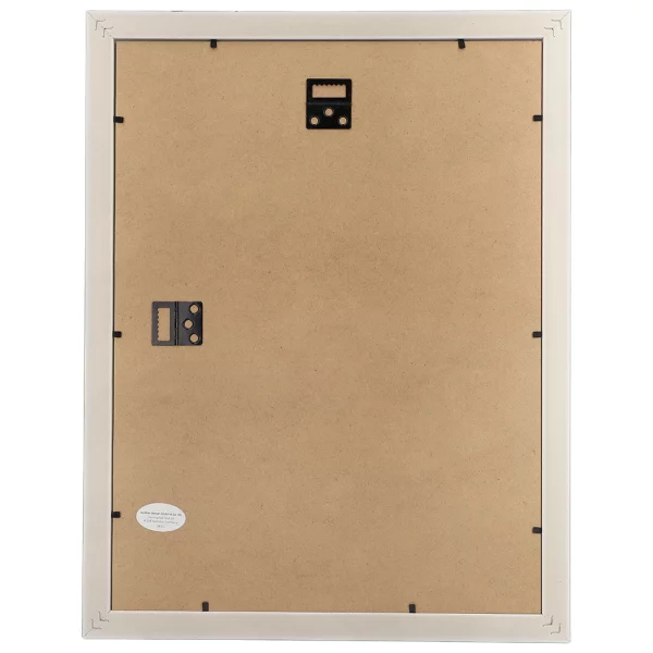 Cadre en plastique Chalet avec passe-partout 10x15 cm | noir | verre standard (2 mm)