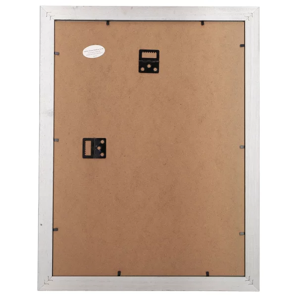 Cadre en bois Grado 10x15 cm | argent | verre standard (2 mm)
