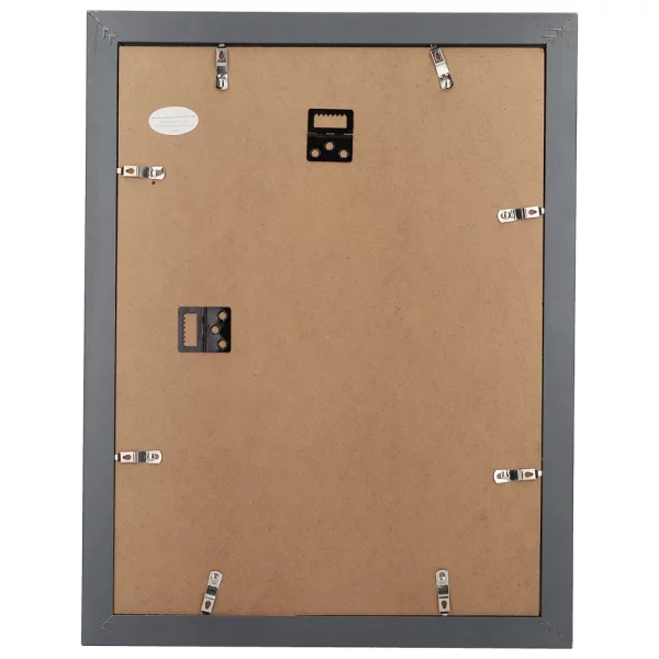 Cadre en bois Home avec passe-partout 10x15 cm (7x10 cm) | gris | verre standard (2 mm)