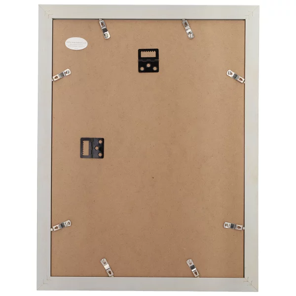 Holz Bilderrahmen Home mit Passepartout 10x20 cm - ohne Passepartout | Hellgrau | Normalglas (2 mm)