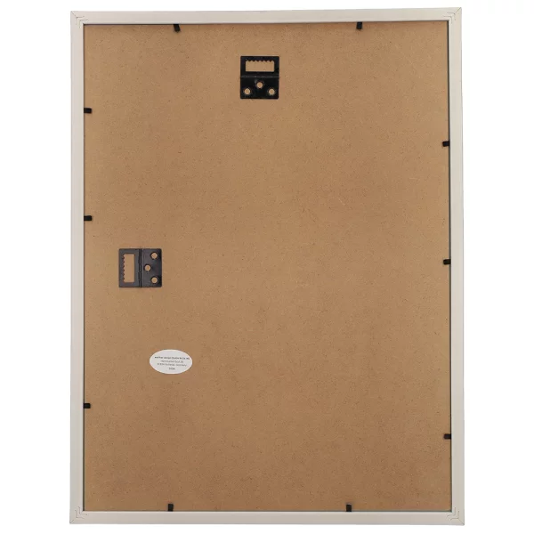 Cadre en plastique Construction 30x40 cm | argent | verre standard (2 mm)