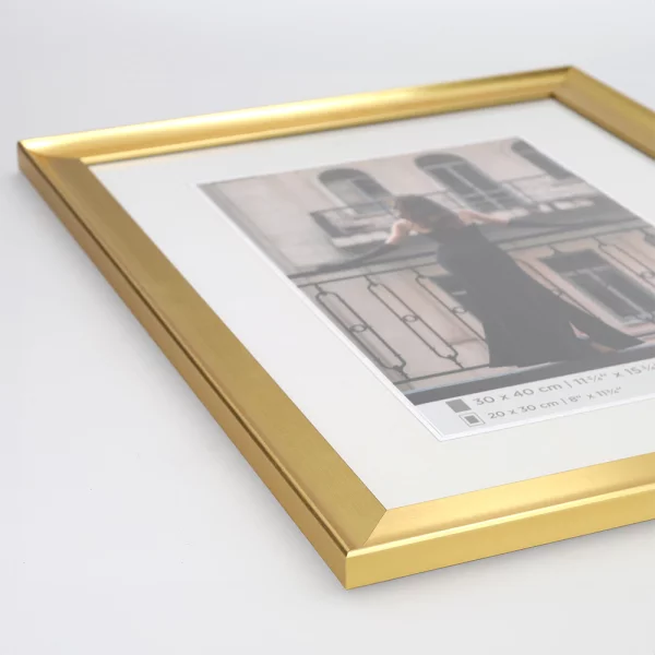 Cadre en plastique Venise 13x18 cm | or | verre standard (2 mm)
