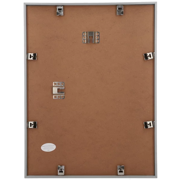 Cadre en plastique Galeria 9x13 cm | argent | verre standard (2 mm)