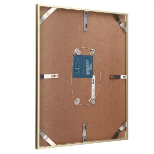 Alurahmen Serie 916 30x40 cm | Gold | Normalglas (2 mm)