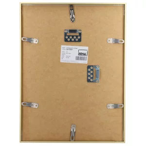 Alu-Bilderrahmen Mizar nach Maß Gold matt | Normalglas (2 mm)