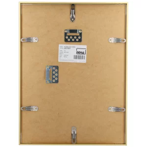 Alu-Bilderrahmen Wega 24x30 cm | Gold matt | Normalglas (2 mm)