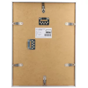 Alu-Bilderrahmen Wega 24x30 cm | Natur matt | Normalglas (2 mm)