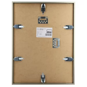 Alu-Bilderrahmen Superba 40x50 cm | Altsilber matt | Normalglas (2 mm)