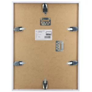 Alu-Bilderrahmen Superba 70x90 cm | Weiß 9016 | Normalglas (2 mm)