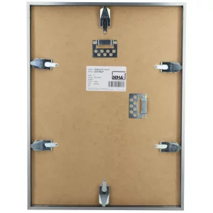 Alu-Bilderrahmen Superba nach Maß Platin | Kunstglas (2 mm)