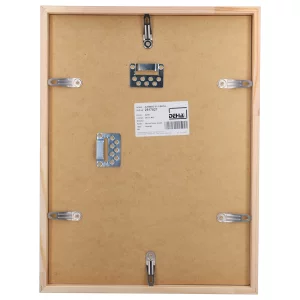 Holz-Bilderrahmen Hamal - nach Maß Buche natur lasiert | Normalglas (2 mm)