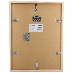 Holz-Bilderrahmen Hamal - nach Maß Kiefer natur lasiert | Normalglas (2 mm)