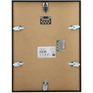 Alurahmen Classic 18x24 cm | Schwarz matt | Normalglas (2 mm)