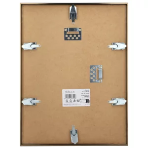 Alurahmen Classic 18x24 cm | Strukturiert Walnuss | Normalglas (2 mm)