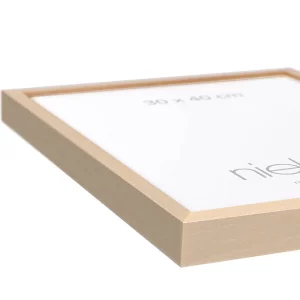 Holzleiste Loft 15 nach Maß Ahorn | Normalglas (2 mm)