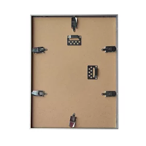 Galerierahmen Junior 3 Bilder 20x60 cm (3x 10x15 cm) | Silber matt | Normalglas (2 mm)