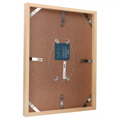 Houten fotolijst BARTH serie 210 30x40 cm | populier, natuur | normaal glas (2 mm)