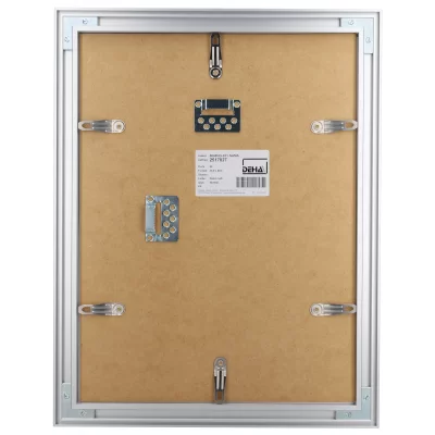 Aluminiumsbilderamme Antares 60x70 cm | Natur, matt | Normalglass (2 mm)