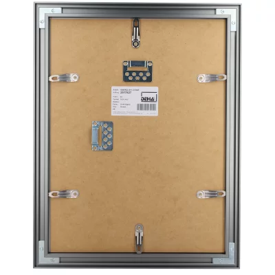 Rama aluminiowa Antares na wymiar kontrastowy szary | szkło standardowe (2 mm)