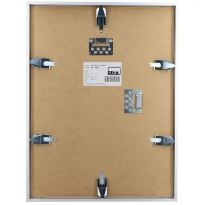 Aluminiumsbilderamme Superba 42x59,4 cm (A2) | Natur, matt | Normalglass (2 mm)