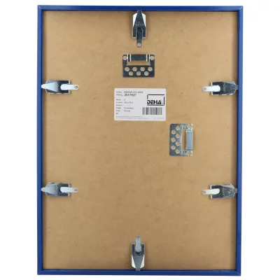 Rama aluminiowa Superba na wymiar niebieski Chagall RAL 5010 | szkło standardowe (2 mm)