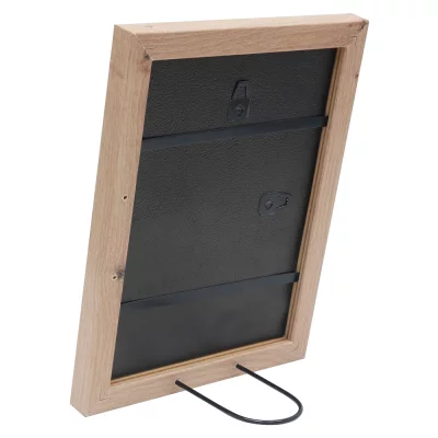 Houten kader Lina 60x80 cm | natuur | kunstglas (2 mm)