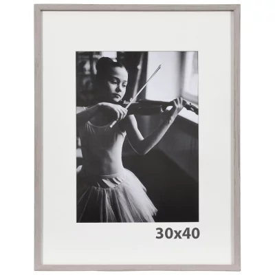 Houten kader Viola 10x15 cm | beige | normaal glas (2 mm)
