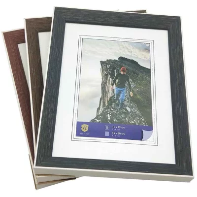Kunststof kader Edge 10x15 cm | rood | normaal glas (2 mm)