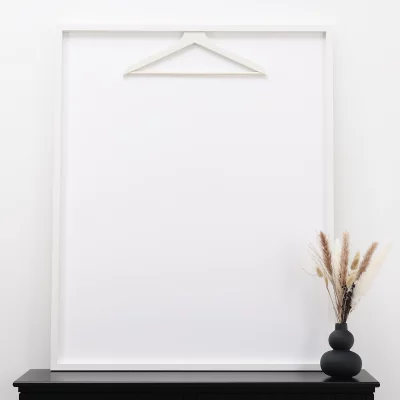 Thumbnail von Trikotrahmen EasyChange für schnellen Shirtwechsel - ohne Glasscheibe weiß Bild 7