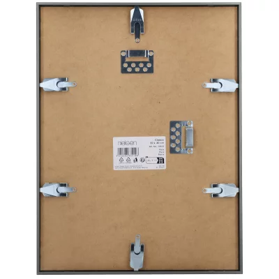 Rama aluminiowa Classic 59,4x84,1 cm (A1) | platyna | szkło standardowe (2 mm)