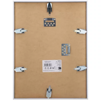 Rama aluminiowa Classic 59,4x84,1 cm (A1) | biały z połyskiem | szkło standardowe (2 mm)