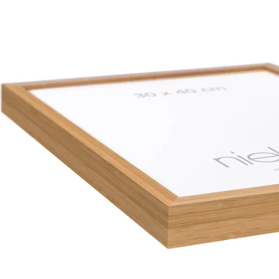 Træramme Loft 15 21x29,7 cm (A4) | Bambus | Normalglas (2 mm)