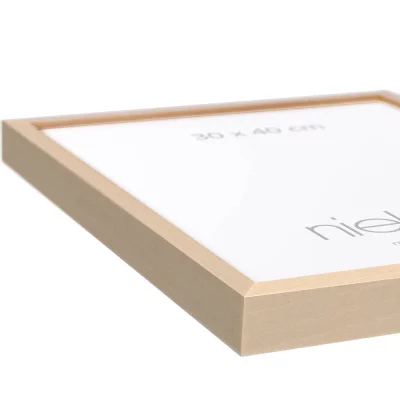 Træramme specialskåret, Loft 15 Ahorn | Normalglas (2 mm)