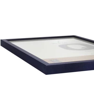 Träram Quadrum 21x29,7 cm (A4) | blå | Standardglas (2 mm)