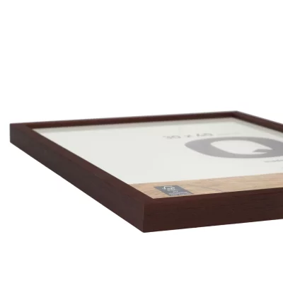 Träram Quadrum 21x29,7 cm (A4) | wengé | Standardglas (2 mm)