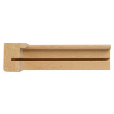 Holzrahmen Profil 107 40x50 cm | Schwarz | Normalglas