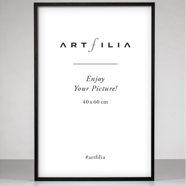 Poster mit Rahmen - Hilma af Klint - The Ten Largest, No. 1, Childhood 13x18 cm | Schwarz