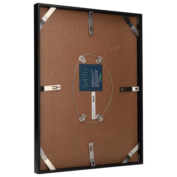 Cadre amovible en aluminium série 1125 13x18 cm | noir | verre standard (2 mm)