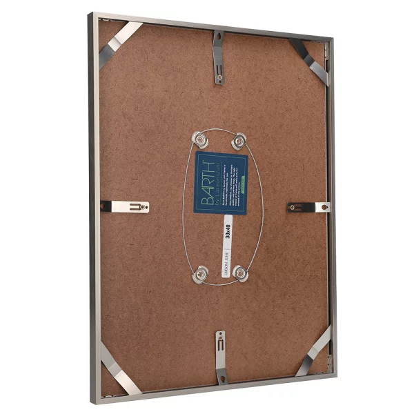 Cadre amovible en aluminium série 916 13x18 cm | bronze clair brossé | verre standard (2 mm)