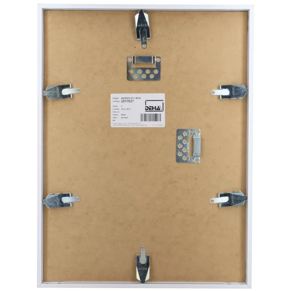 Cadre en aluminium Superba sur-mesure blanc 9016 | verre standard (2 mm)