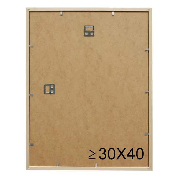Cadre en bois Laura 10x15 cm | blanc | verre standard (2 mm)