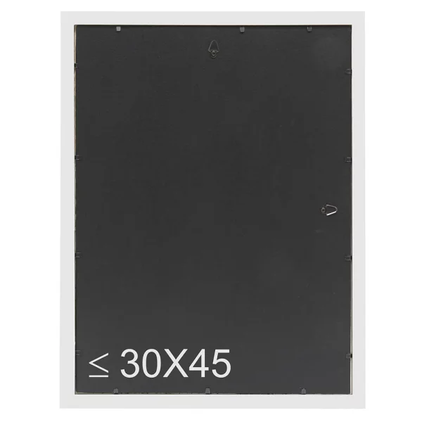 Cadre en bois Luise 10x15 cm | blanc | verre standard (2 mm)