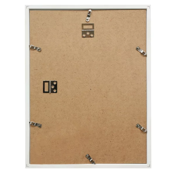 Cadre photo en bois Lucie avec bords de couleur contrastée 10x15 cm | brun | verre standard (2 mm)