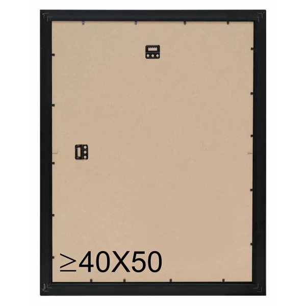 Cadre en plastique Ella 10x15 cm | or-noir | verre standard (2 mm)