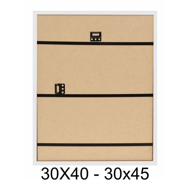 Cadre en bois Amay 20x30 cm | brun | verre standard (2 mm)