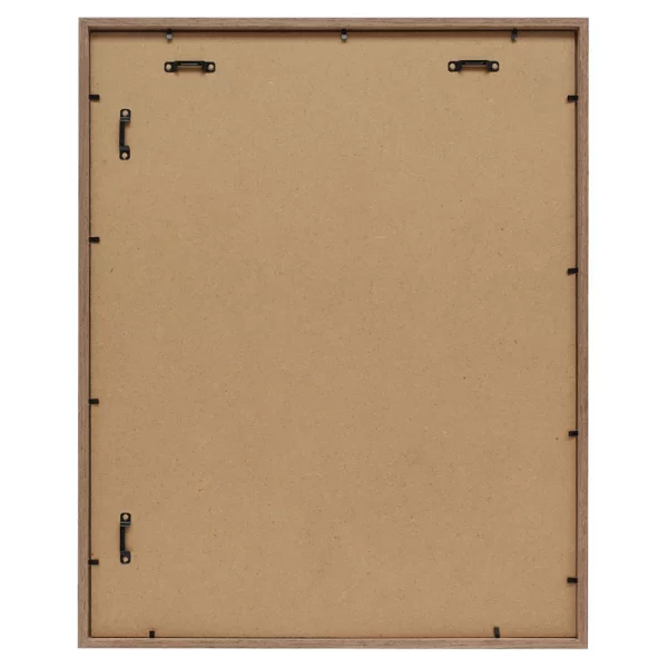 Cadre en bois (MDF) Elias 10x15 cm | brun | verre standard (2 mm)