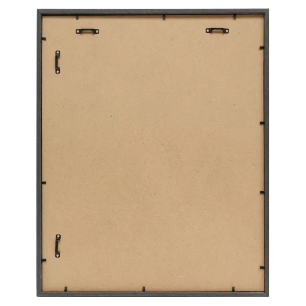 Cadre en bois (MDF) Elias 10x15 cm | gris foncé | verre standard (2 mm)
