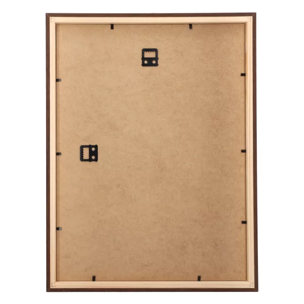 Holz-Bilderrahmen Aniela 50x70 cm | Braun | Kunstglas (1 mm)