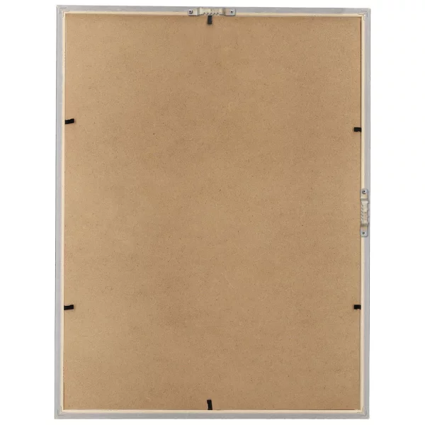 Cadre en bois Amarante 30x40 cm | or blanc | cadre vide (sans verre ni panneau arrière)
